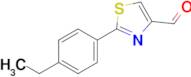 2-(4-Ethylphenyl)thiazole-4-carbaldehyde