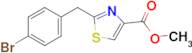 Methyl 2-(4-bromobenzyl)thiazole-4-carboxylate