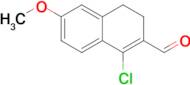 1-Chloro-6-methoxy-3,4-dihydronaphthalene-2-carbaldehyde