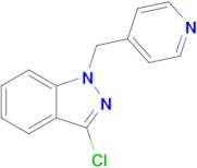 3-Chloro-1-(pyridin-4-ylmethyl)-1H-indazole