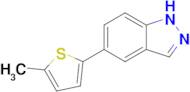 5-(5-Methylthiophen-2-yl)-1H-indazole