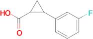 2-(3-Fluorophenyl)cyclopropanecarboxylic acid