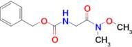 Benzyl (2-(methoxy(methyl)amino)-2-oxoethyl)carbamate