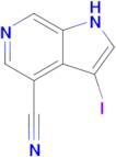 3-Iodo-1H-pyrrolo[2,3-c]pyridine-4-carbonitrile
