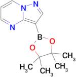 3-(4,4,5,5-Tetramethyl-1,3,2-dioxaborolan-2-yl)pyrazolo[1,5-a]pyrimidine