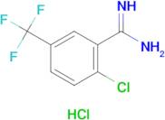 2-Chloro-5-(trifluoromethyl)benzimidamide hydrochloride