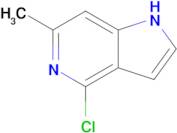 4-Chloro-6-methyl-1H-pyrrolo[3,2-c]pyridine