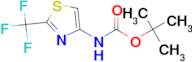 tert-Butyl (2-(trifluoromethyl)thiazol-4-yl)carbamate