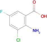 2-Amino-3-chloro-5-fluorobenzoic acid