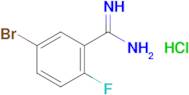 5-Bromo-2-fluorobenzimidamide hydrochloride