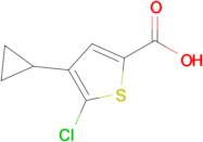 5-Chloro-4-cyclopropylthiophene-2-carboxylic acid