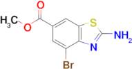 Methyl 2-amino-4-bromobenzo[d]thiazole-6-carboxylate