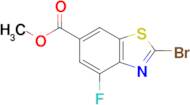 Methyl 2-bromo-4-fluorobenzo[d]thiazole-6-carboxylate