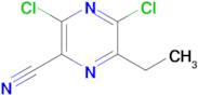 3,5-Dichloro-6-ethylpyrazine-2-carbonitrile