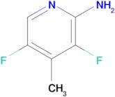 3,5-Difluoro-4-methylpyridin-2-amine