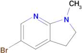 5-Bromo-1-methyl-2,3-dihydro-1H-pyrrolo[2,3-b]pyridine