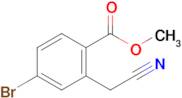 Methyl 4-bromo-2-(cyanomethyl)benzoate