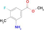 Methyl 3-amino-5-fluoro-4-methylbenzoate