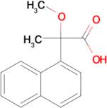 2-Methoxy-2-(naphthalen-1-yl)propanoic acid