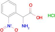 2-Amino-2-(2-nitrophenyl)acetic acid hydrochloride