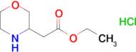 Ethyl 2-(morpholin-3-yl)acetate hydrochloride