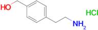 (4-(2-Aminoethyl)phenyl)methanol hydrochloride