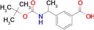 3-(1-((tert-Butoxycarbonyl)amino)ethyl)benzoic acid