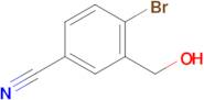 4-Bromo-3-(hydroxymethyl)benzonitrile