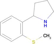 2-(2-(Methylthio)phenyl)pyrrolidine