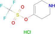 1,2,3,6-Tetrahydropyridin-4-yl trifluoromethanesulfonate hydrochloride