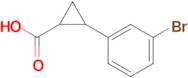 2-(3-Bromophenyl)cyclopropanecarboxylic acid