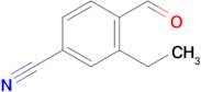 3-Ethyl-4-formylbenzonitrile