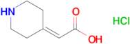 2-(Piperidin-4-ylidene)acetic acid hydrochloride