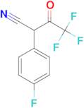 4,4,4-Trifluoro-2-(4-fluorophenyl)-3-oxobutanenitrile