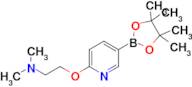 N,N-Dimethyl-2-((5-(4,4,5,5-tetramethyl-1,3,2-dioxaborolan-2-yl)pyridin-2-yl)oxy)ethanamine