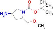 (2S,4R)-tert-Butyl 4-amino-2-(methoxymethyl)pyrrolidine-1-carboxylate