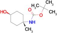 tert-Butyl (trans-4-hydroxy-1-methylcyclohexyl)carbamate