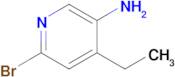 6-Bromo-4-ethylpyridin-3-amine