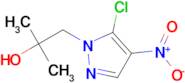 1-(5-Chloro-4-nitro-1H-pyrazol-1-yl)-2-methylpropan-2-ol