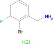 (2-Bromo-3-fluorophenyl)methanamine hydrochloride