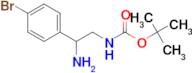 tert-Butyl (2-amino-2-(4-bromophenyl)ethyl)carbamate