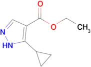 Ethyl 3-cyclopropyl-1H-pyrazole-4-carboxylate