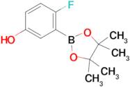 4-Fluoro-3-(4,4,5,5-tetramethyl-1,3,2-dioxaborolan-2-yl)phenol