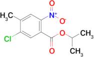 Isopropyl 5-chloro-4-methyl-2-nitrobenzoate