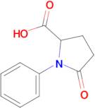 5-Oxo-1-phenylpyrrolidine-2-carboxylic acid