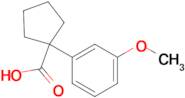 1-(3-Methoxyphenyl)cyclopentanecarboxylic acid