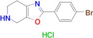 2-(4-Bromophenyl)-4,5,6,7-tetrahydrooxazolo[5,4-c]pyridine hydrochloride