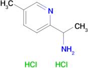 1-(5-Methylpyridin-2-yl)ethanamine dihydrochloride