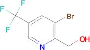 (3-Bromo-5-(trifluoromethyl)pyridin-2-yl)methanol