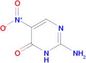 2-Amino-5-nitropyrimidin-4(1H)-one